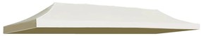 Acoperis cort de petrecere, crem, 3 x 6 m