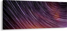 Tablou cu stele șterse pe cer (120x50 cm)