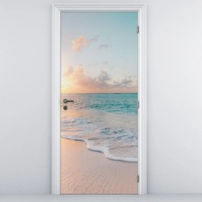 Fototapet pentru ușă - Plaja de vis (95x205cm)