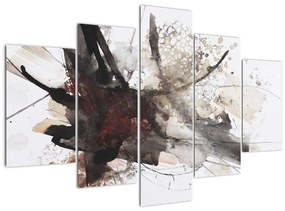 Tablou cu pictură abstactă (150x105 cm)