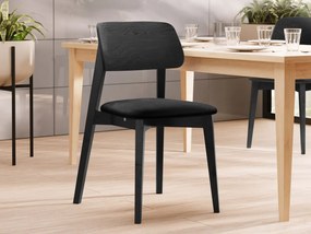 Scaun sufragerie KD 63 (Negru) . 1103452