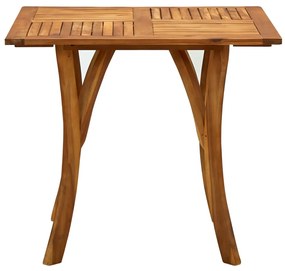 Set mobilier pentru gradina, 3 bucati, lemn masiv de acacia Patrat, 3