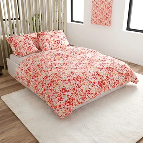 Lenjerie de pat din microfibra REDORA crem Dimensiune lenjerie de pat: 70 x 90 cm | 140 x 200 cm