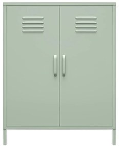 Dulap verde din metal 40x102x80 cm Mission District – Støraa