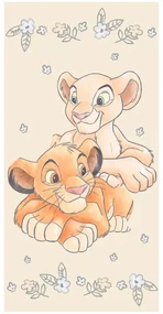 Disney Regele Leu Simba & Nala Prosop de baie, Prosop de plajă Galben 70*140cm