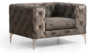 Fotoliu gri antracit Como – Artie