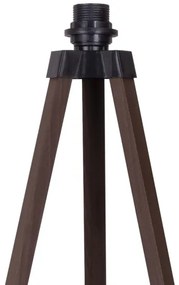 Lampadar Duolla 1xE27/60W/230V d. 44 cm crem/maro