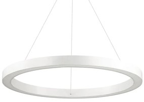 Lustra LED design modern ORACLE D70 ROUND BIANCO 211381 IDL