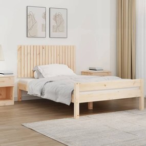 824838 vidaXL Tăblie de pat pentru perete, 127,5x3x60 cm, lemn masiv de pin