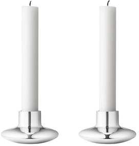 Sfeșnic din oțel inoxidabil Henning Koppel, set de 2 buc. - Georg Jensen