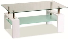 Masă de cafea Lugar Basic II (alb lucios). 761840