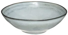 Bol Flower Blue, ceramica, albastru, 24 cm