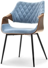 Scaun Rolf K (albastru + negru). 1111257