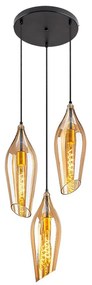 Lustra cu 3 pendule design modern Bellini alama