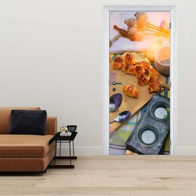 Fototapet pentru ușă -Picnic de vară (95x205cm)
