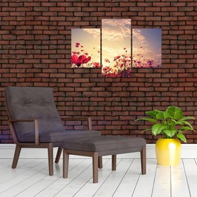 Tablou - Lunca cu flori (90x60 cm)