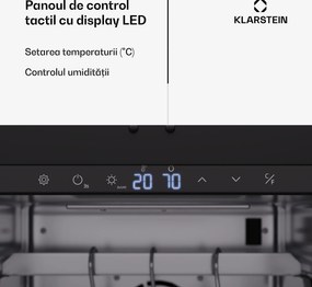 Klarstein Steakhouse dulap frigorific de maturare a cărnii Steakhouse, 88 L, antibacterian, LED, control tactil, control umiditate