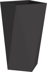 vidaXL Jardinieră Negru 40 x 40 x 75 cm Oțel