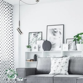 Lustră pe cablu ALMA 1xGU10/35W/230V crom