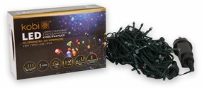 Sir luminos 100 leduri, 10 metri, 7 programe, 6W, multicolor Kobi