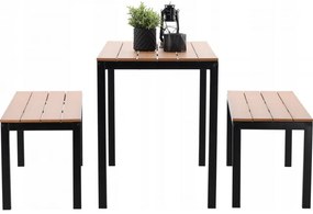 Set mobilier de grădină Yoggi (maro). 1096494