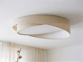 Plafonieră LED GALAXY MODERN, 24 W, 230 V, Ø 55 cm, crem/alb