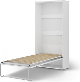 Pat rabatabil Vivario 90 – cu somieră inclusă – 103x40x213 cm – Alb