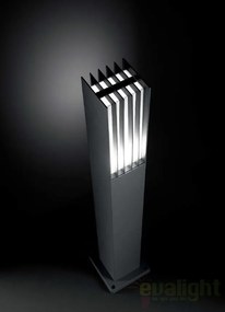 Stalp exterior H-80cm, finisaj negru, MARTE PT1 092232