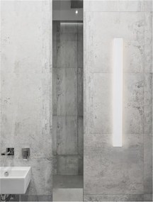 Aplica LED pentru baie cu protectie IP44 SELINE alba L-90cm