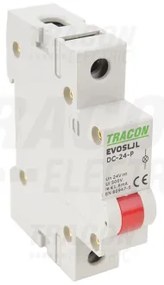 LampÄƒ de semnalizare modularÄƒ led roÅŸu 24V DC SLJL-DC24-P TRACON