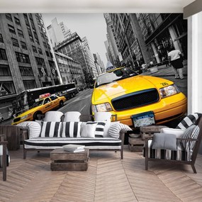 Fototapet - Taxiu galben (254x184 cm)