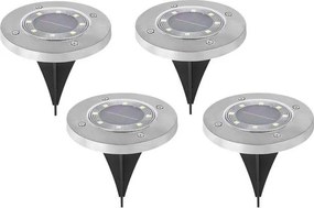 Set de 4 lămpi solare LED CLAVO LED/1xAAA, cu senzor, 4000K, IP44, 300 mAh