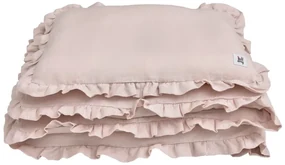 Lenjerie de pat pentru patut, DUSTY PINK, marimea M