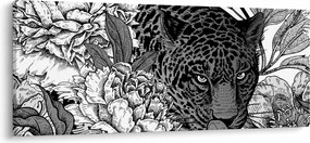 Tablou - Grădină exotică (120x50 cm)