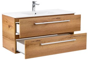 Dulap inferior Vario Clam 100 cu lavoar stejar-stejar