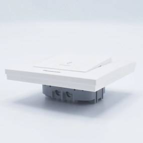 Intrerupator cap scara cu led Karre Plus Panasonic, ST, alb