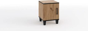 Noptiera 40x52x40 cm, Pola, ADRK Furniture (Culoare: Natural)