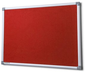 Avizier textil SICO 180 x 90 cm, roșu