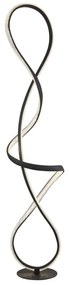 Lampadar LED 4000K SWIRL negru
