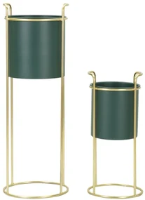 Mauro Ferretti Suport Vaza Set 2 Bucati cm Ø 24X70-19,5X45 | Aosom Romania