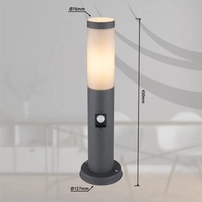 Globo BOSTON 3158AS - Lampă de exterior cu senzor, 1x E27, 15W, 230V
