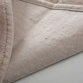 Set 2 Covoras de Baie COTTONKT000219, Bumbac, Bej