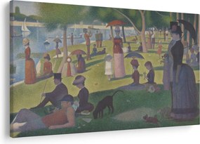Tablou - Georges Seurat, A Sunday on La Grande Jatte, reproducere (90x60 cm)