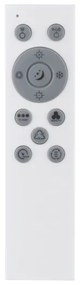 Plafonieră RGBW dimabilă Eglo 900959 ALBARCA LED/18W/230V + telecomandă