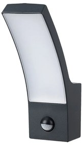 Aplica LED cu senzor de miscare pentru iluminat exterior IP44 Palanga antracit, alb