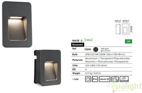 SPOT LED INCASTRABIL DE EXTERIOR NASE-2 70399
