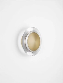 Aplica LED design decorativ AIRIDA Brass Gold
