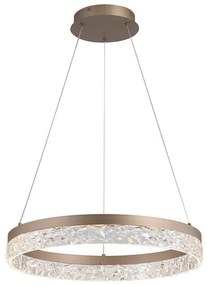 Lustra LED suspendata design circular Maddie