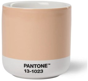 Cană din ceramică roz-portocaliu 175 ml Cortado Peach Fuzz 13-1023 – Pantone