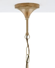 Brilagi - Lustru suspendat pe lanț SAPHIRE 1xE27/15W/230V crem/auriu/patină
